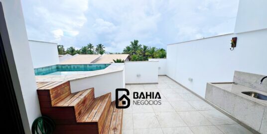 Village 3 Suítes com 153m² duplex – piscina privativa – pé na areia – Itacimirim – Bahia