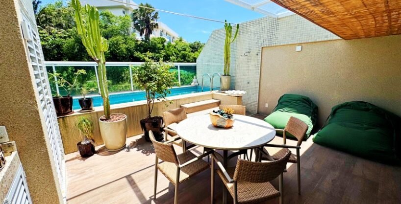 Cobertura duplex com 145m² – Nascente – Costa espana – Ondina- Salvador