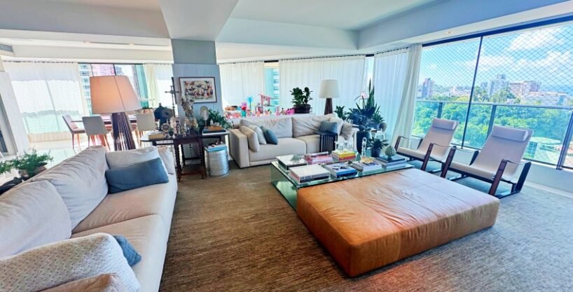 Apartamento de 308m²- 3 suítes – Vista mar- Morro Ipiranga- Salvador